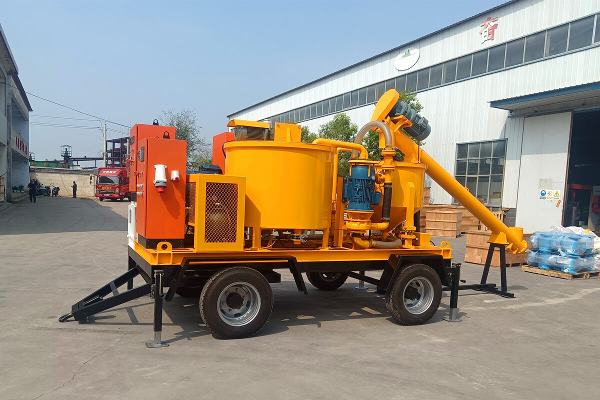 China grout plant unit