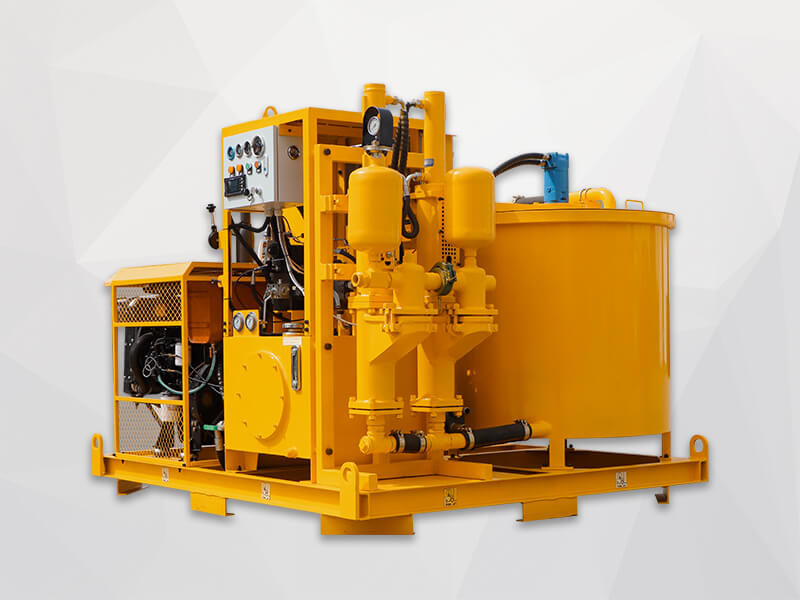 diesel engine grout unit