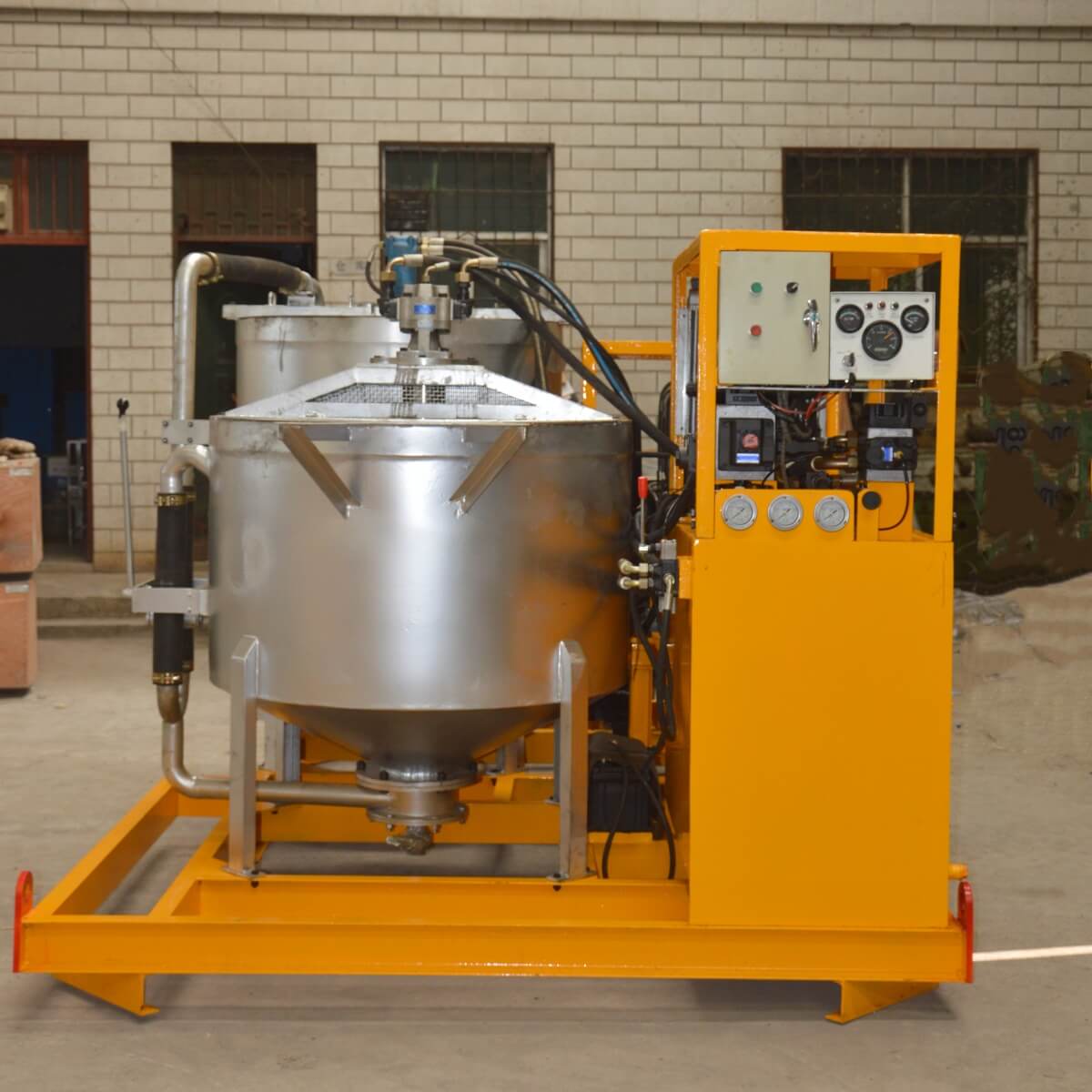 cement grout plant unit