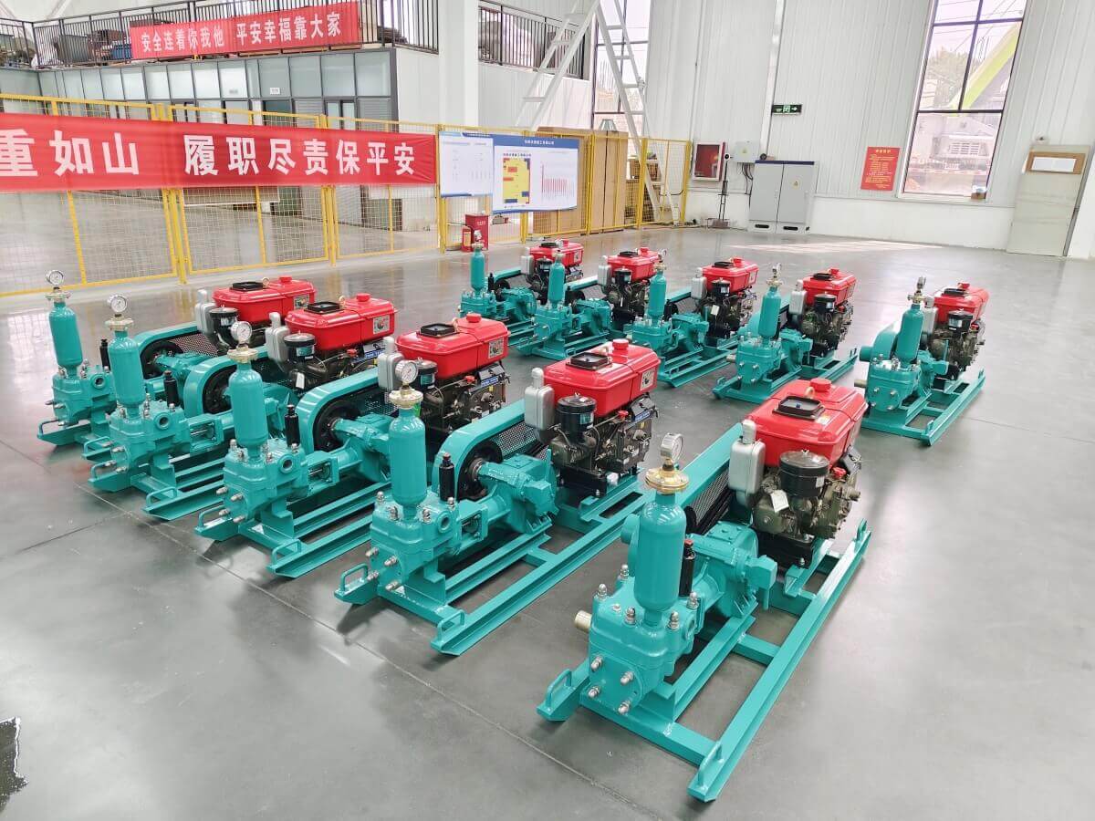 Diesel grout pump manufacturer