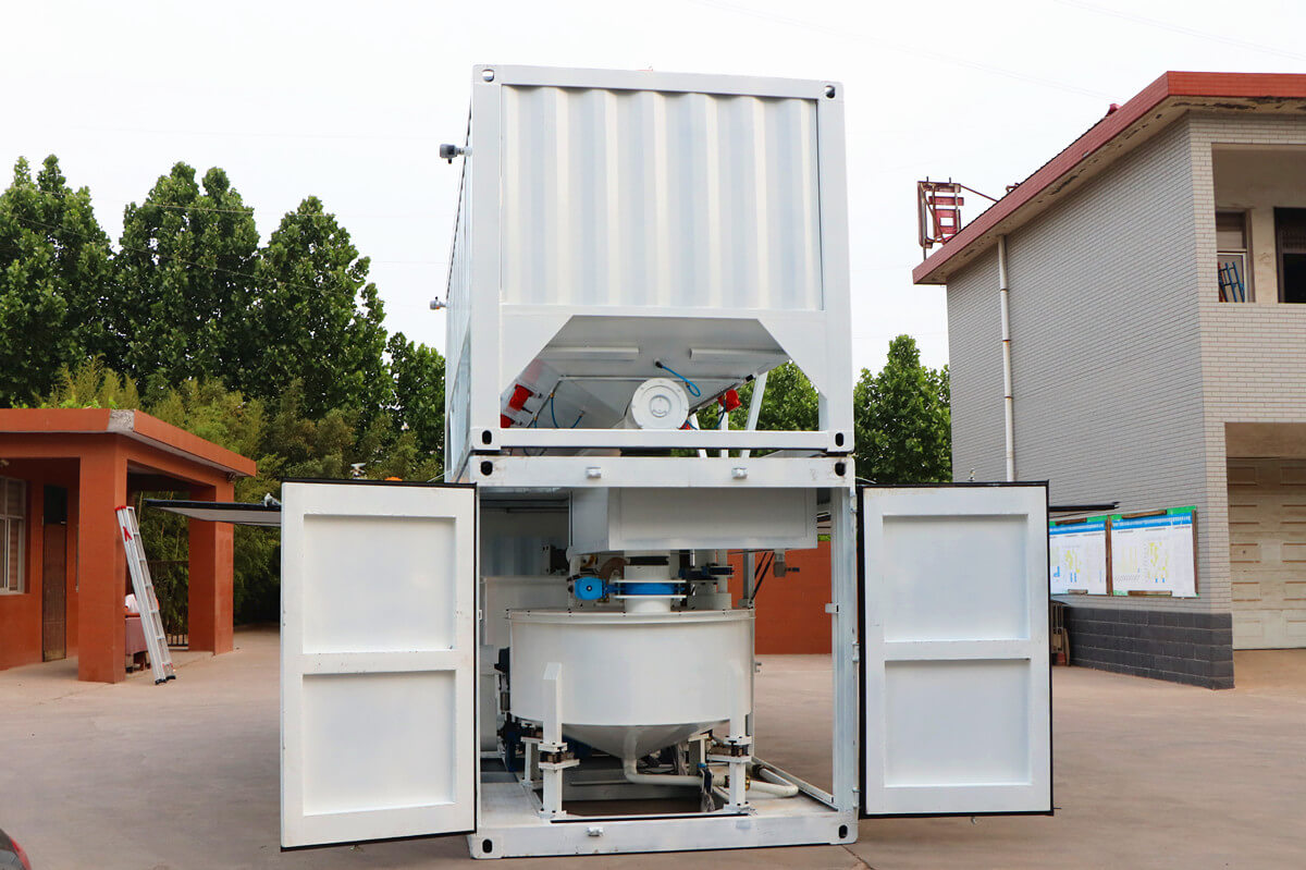 colloidal backfill grout mixer