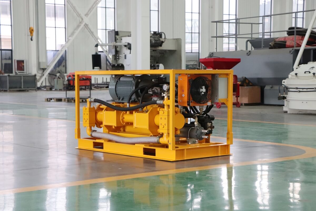 grout injection pump
