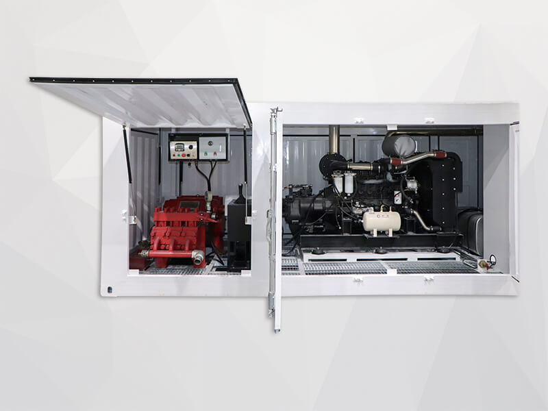 High pressure jet grouting pump