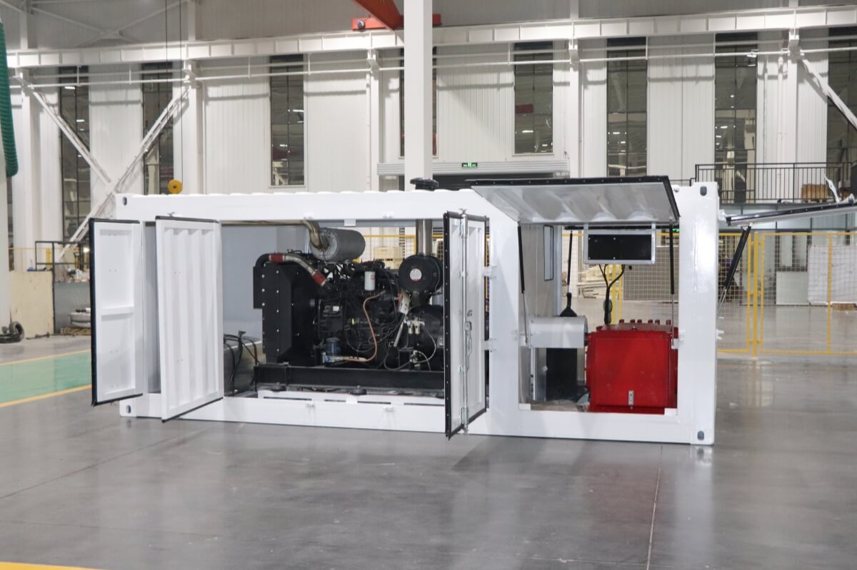 diesel driven triplex grout pump
