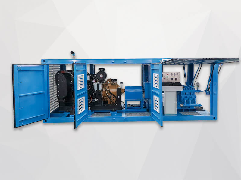high pressure triplex jet grout pump