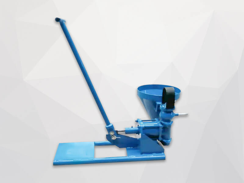 small manual cement grout pump