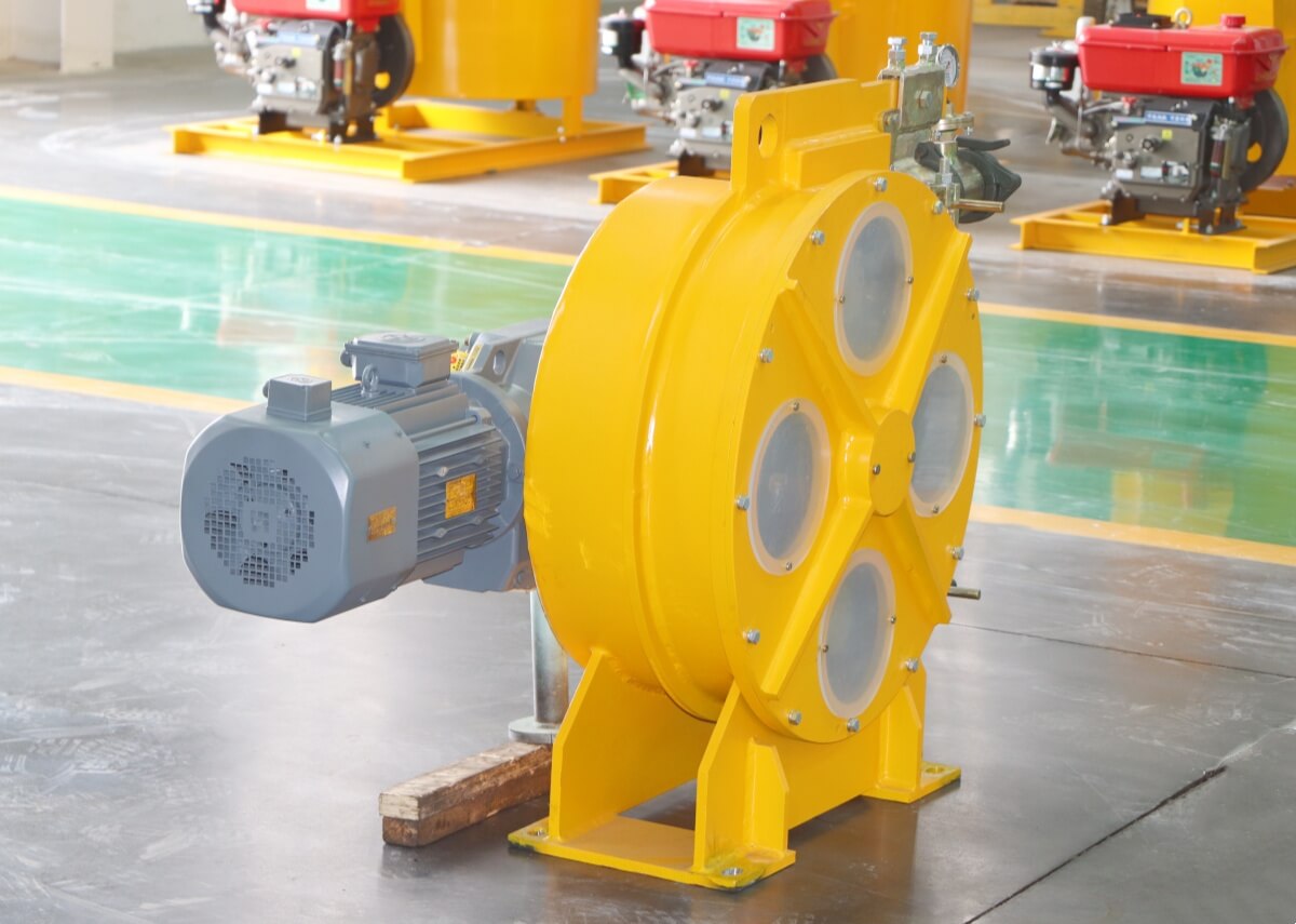 peristaltic squeeze hose pumps for China Railway Engineering Equipment Group