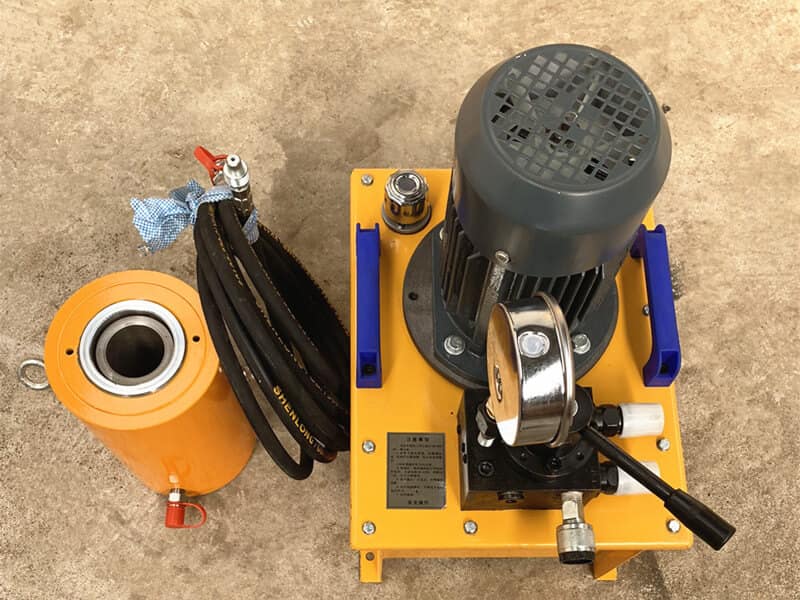 single acting double acting hydraulic jack