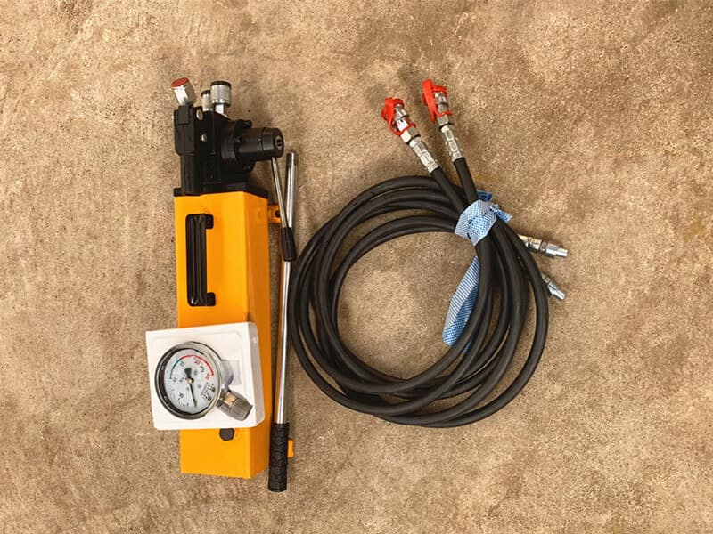 double acting hydraulic hand pump