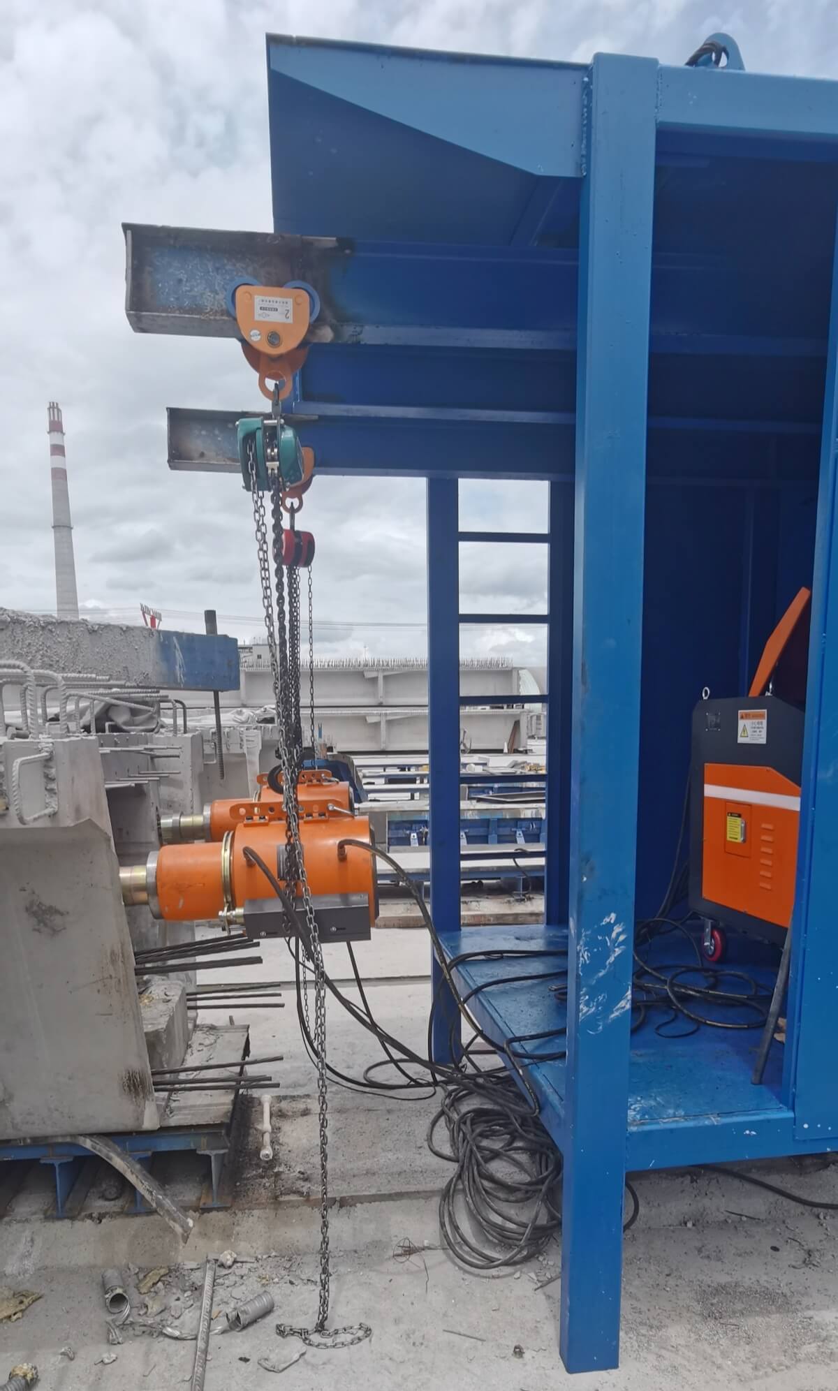 recore Front Clamp Hydraulic Stressing Jack