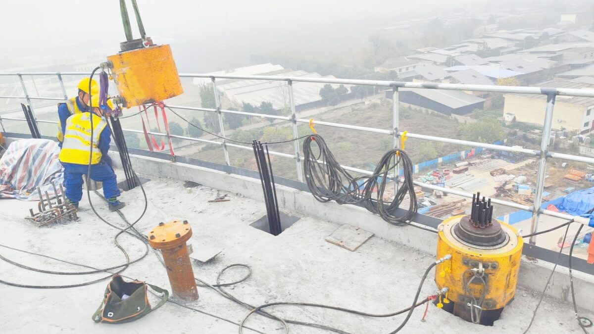 500T 1000 Ton Hydraulic Jack Construction