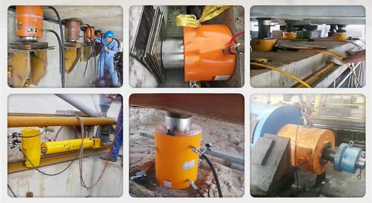 Double Acting Hydraulic Cylinder Jack for Lifting Bridge
