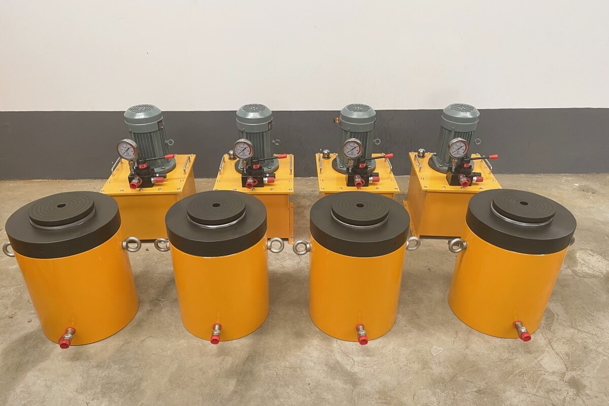 Double Acting Hydraulic Cylinder with Pump