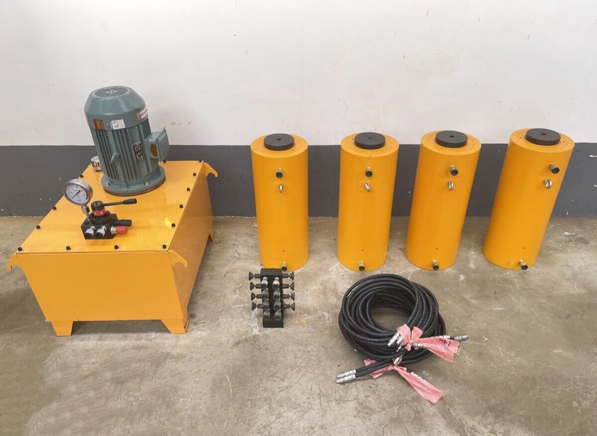 Double Action Hydraulic Jack and Pump