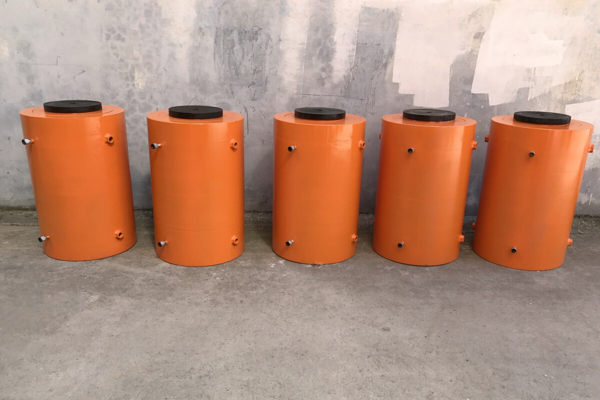 Double Acting High Tonnage Hydraulic Cylinder