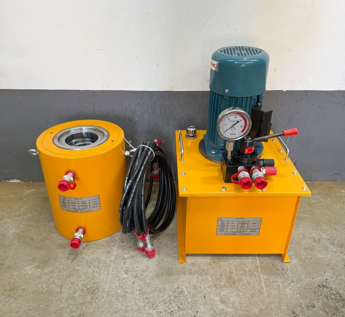 Prestressed Post Tension Hydraulic Jack