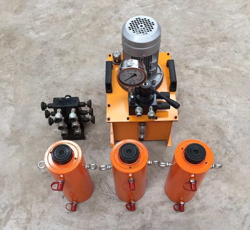 Synchronous Double-acting Hydraulic Jack