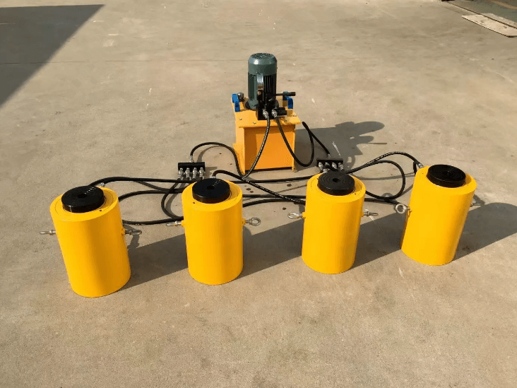 synchronous hydraulic jack