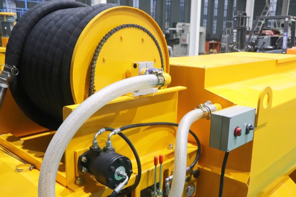 electric hose reel
