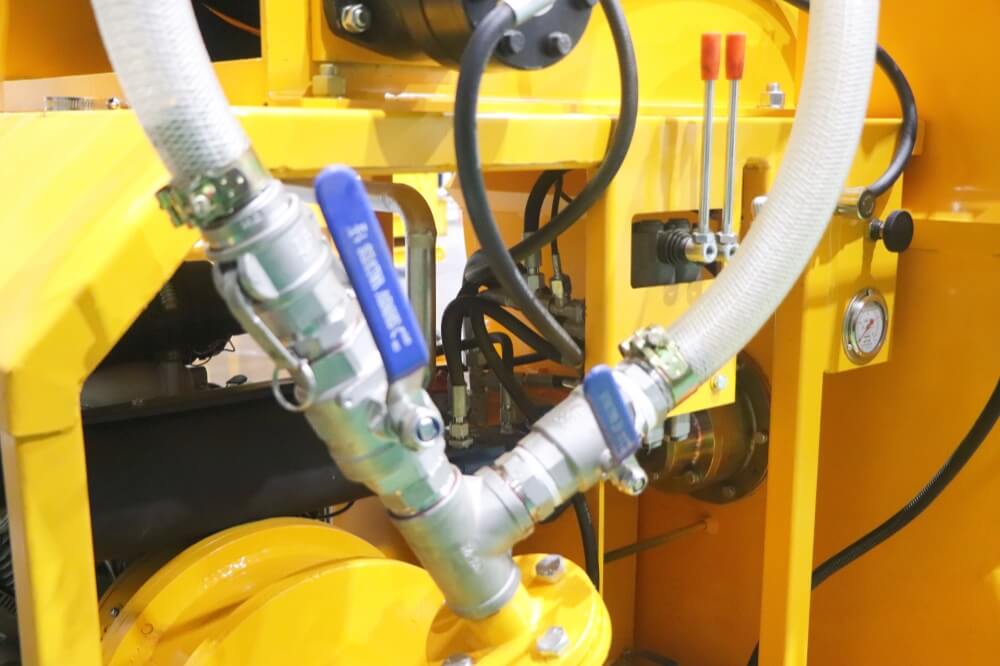 small hydroseeding machine details