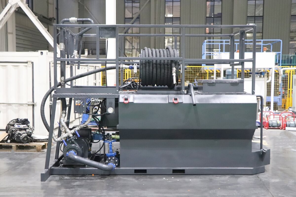 small hydroseeding machine