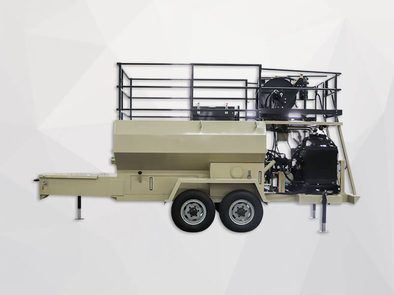trailer mounted hydroseeder
