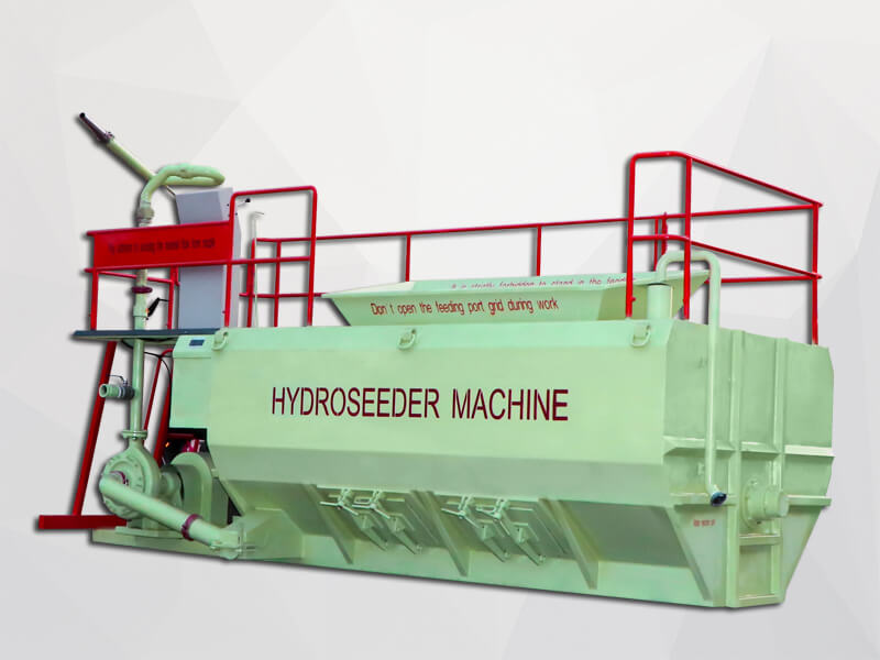 large capacity water-seeding slope greening machine