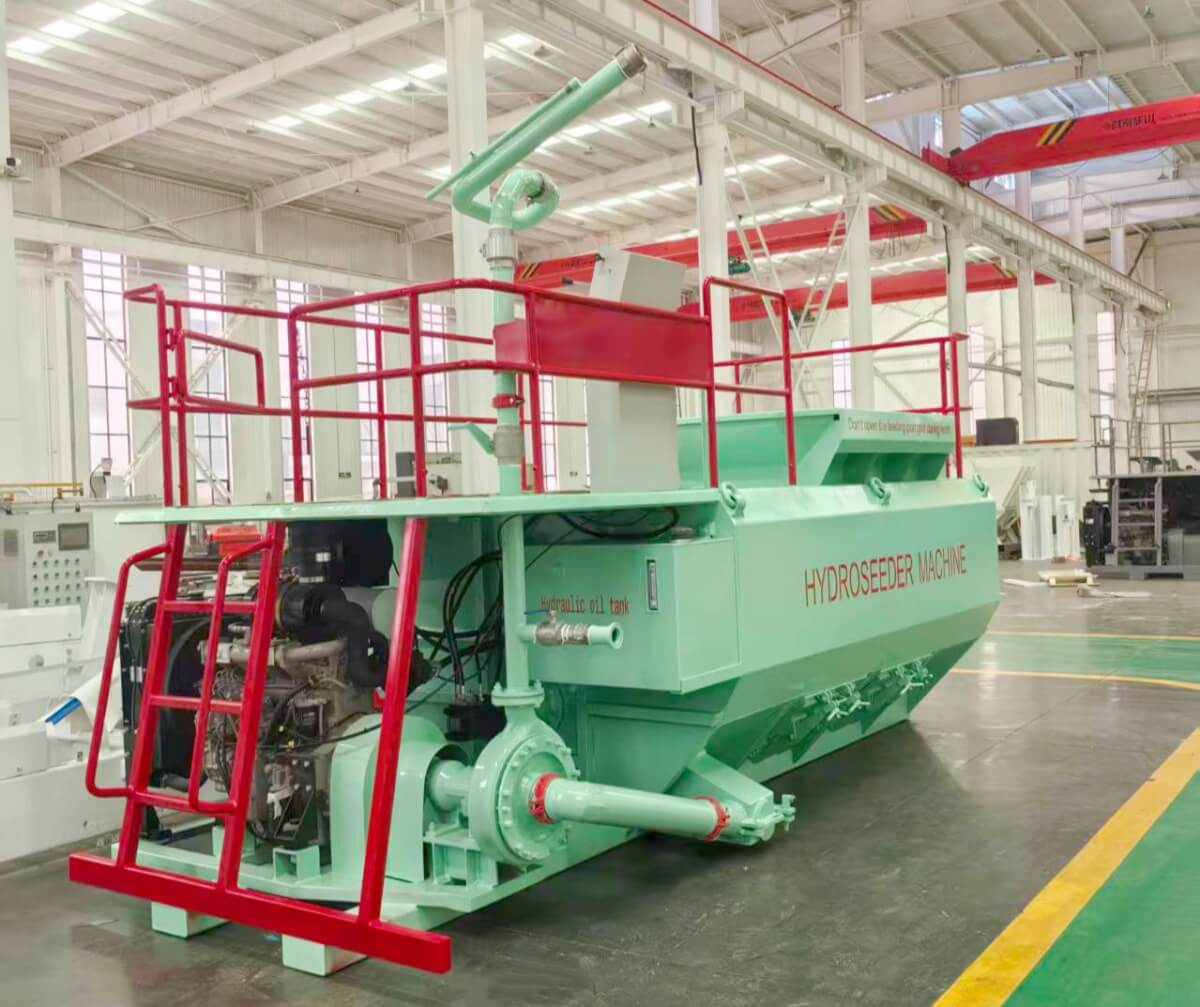 High-Capacity Hydroseeding Equipment for Mine Reclamation