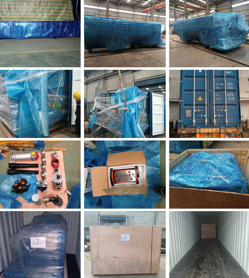 Packaging and Shipping of the Hydroseeder