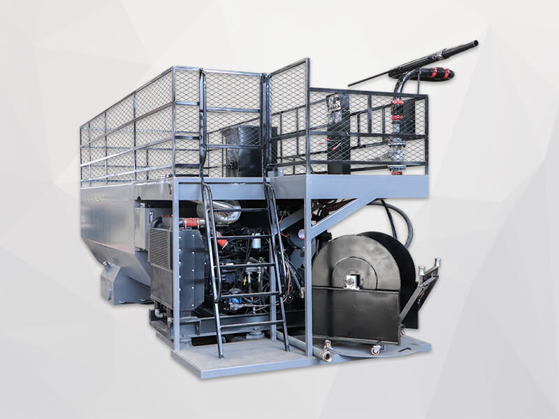 slope protection hydroseeder machine 