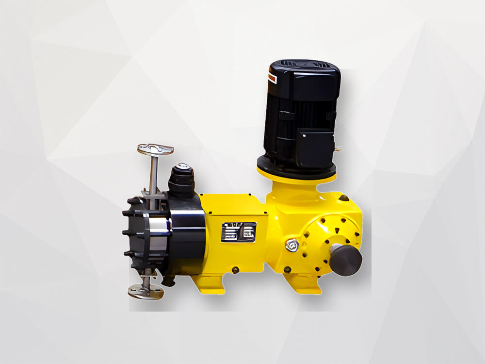 Hydraulically actuated diaphragm pump