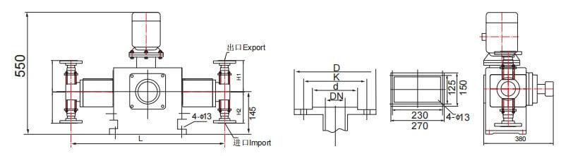 2LDJ2 Plunger Metering Pump Installation Diagram