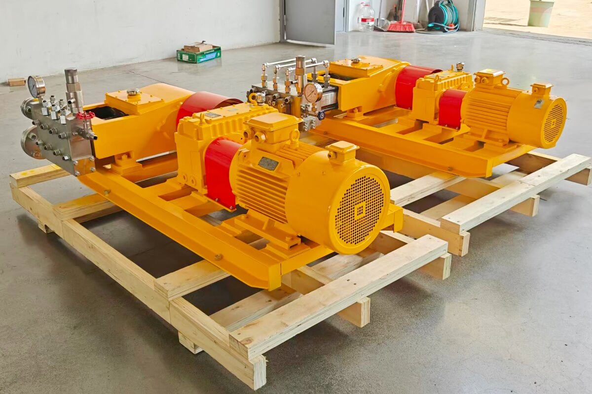 CO2 plunger metering pump