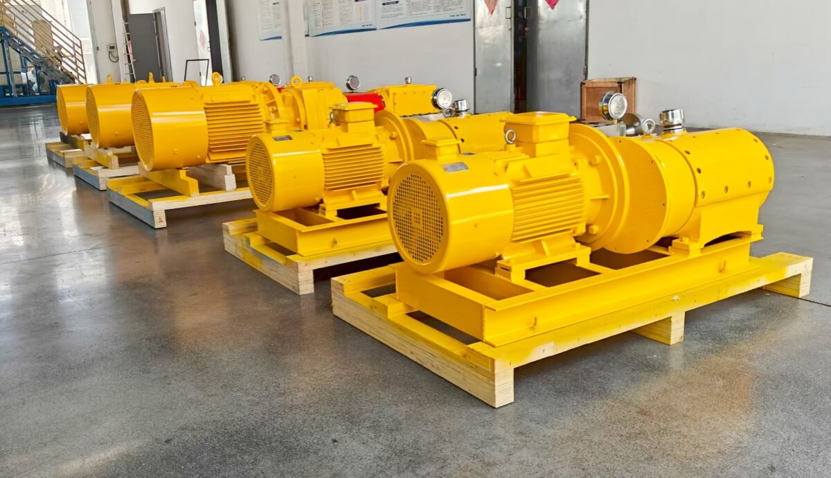 Gearbox Driven Triplex Plunger Pump