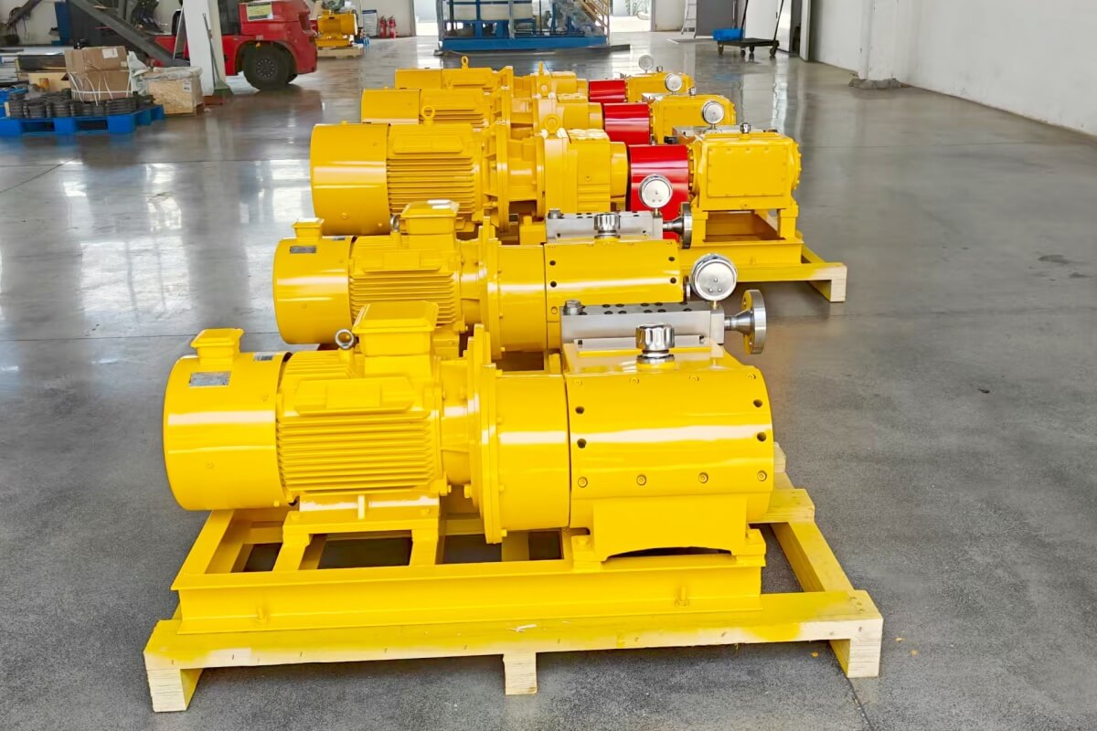 Horizontal Triplex Plunger Pump