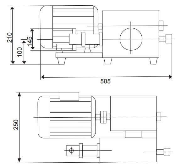 LDJ1-B Plunger Metering Pump Installation Diagram