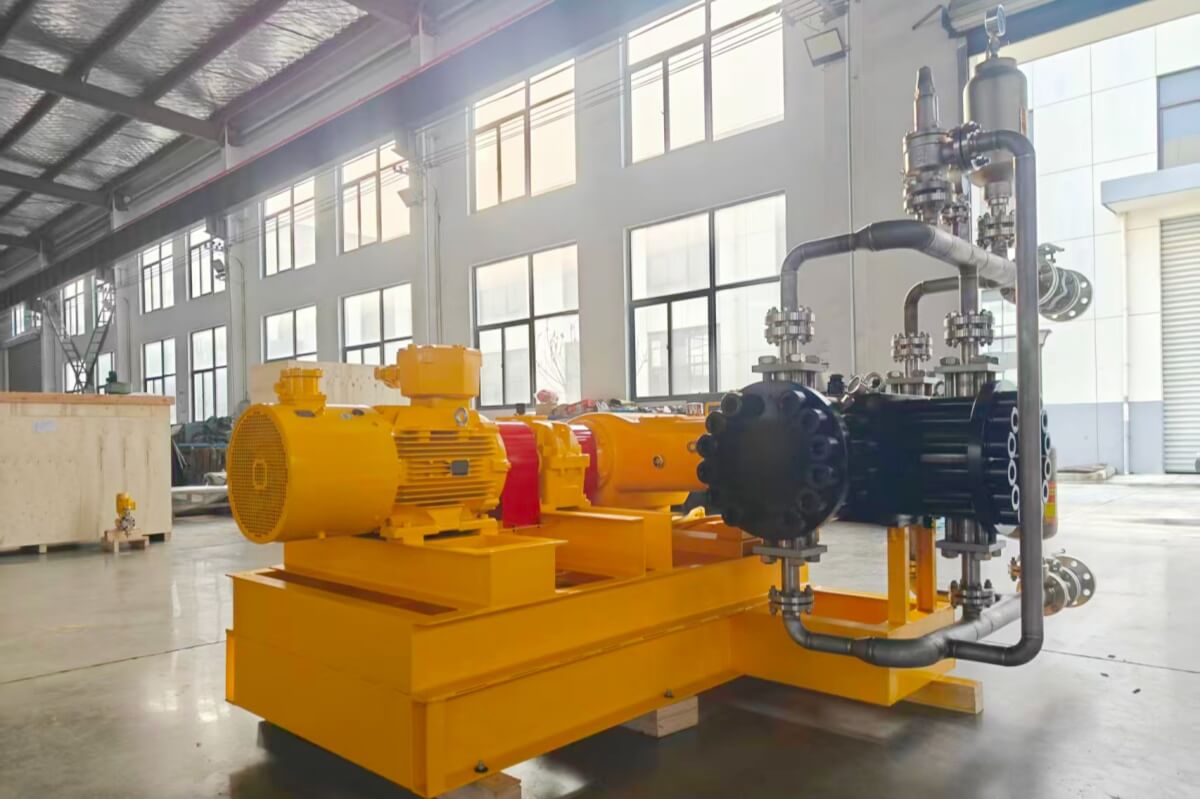 Triplex Hydraulic Diaphragm Metering Pump