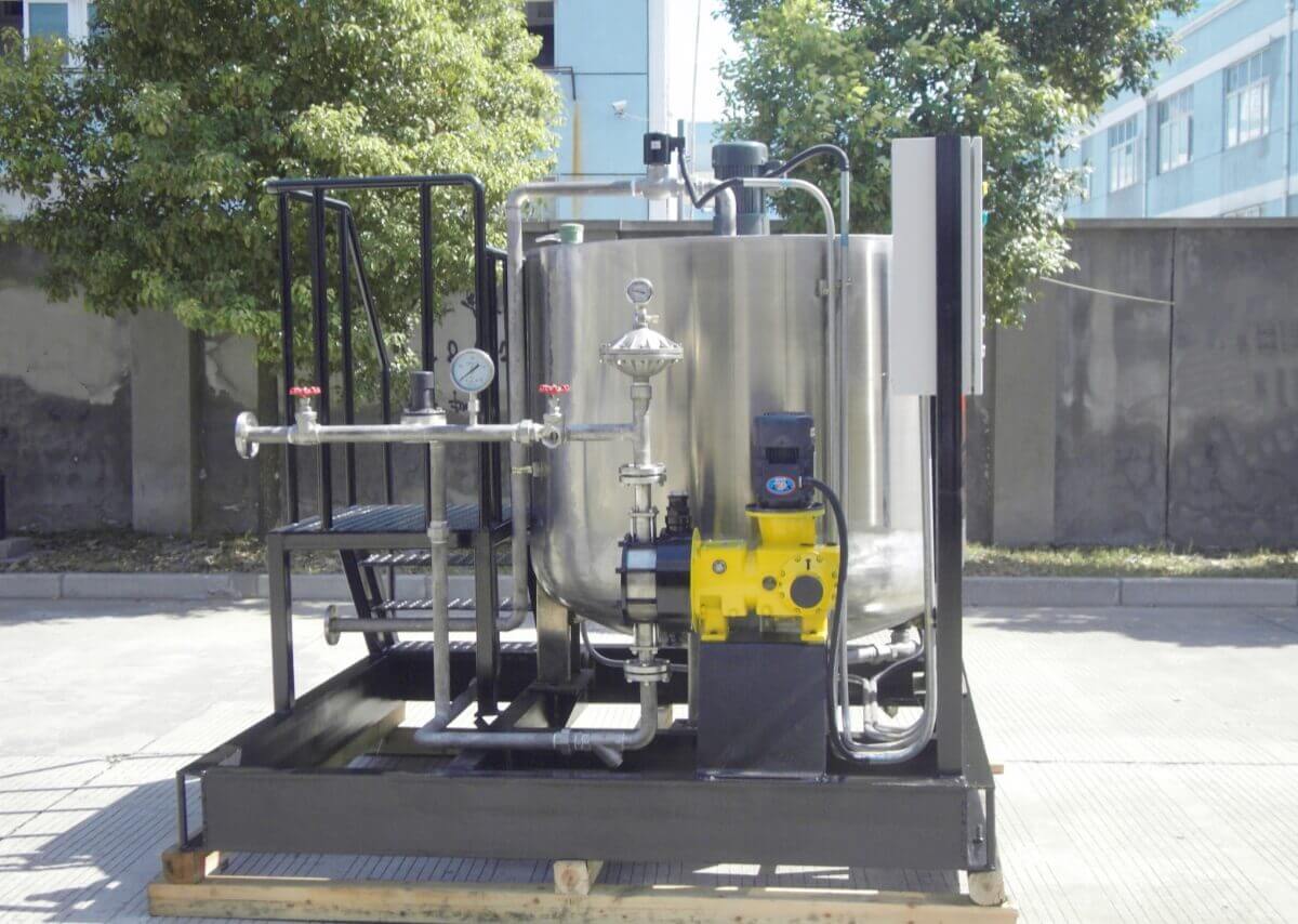Single-Tank Metering Pump Dosing System