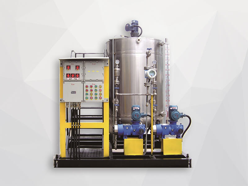 chemical dosing pump system