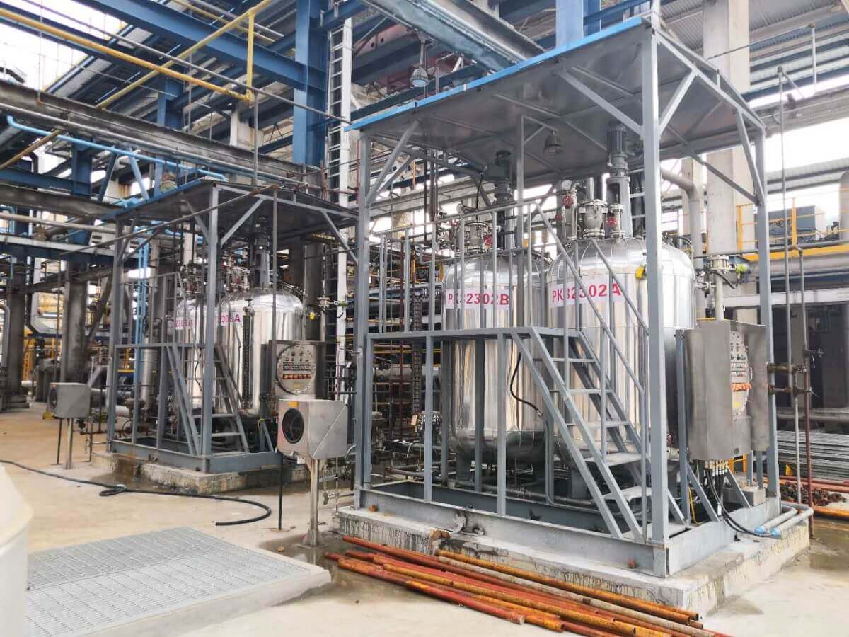 chemical dosing system for wastewater treatment