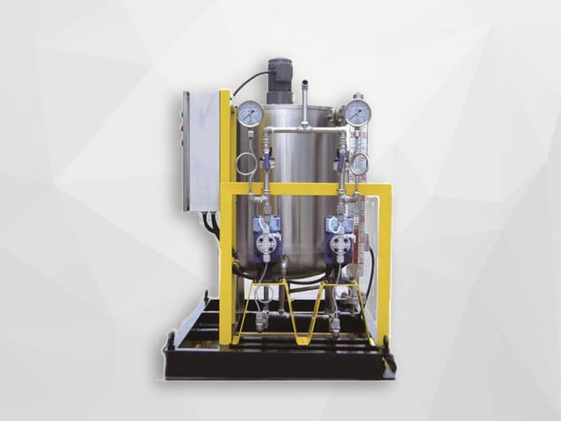 metering pump chemical dosing system