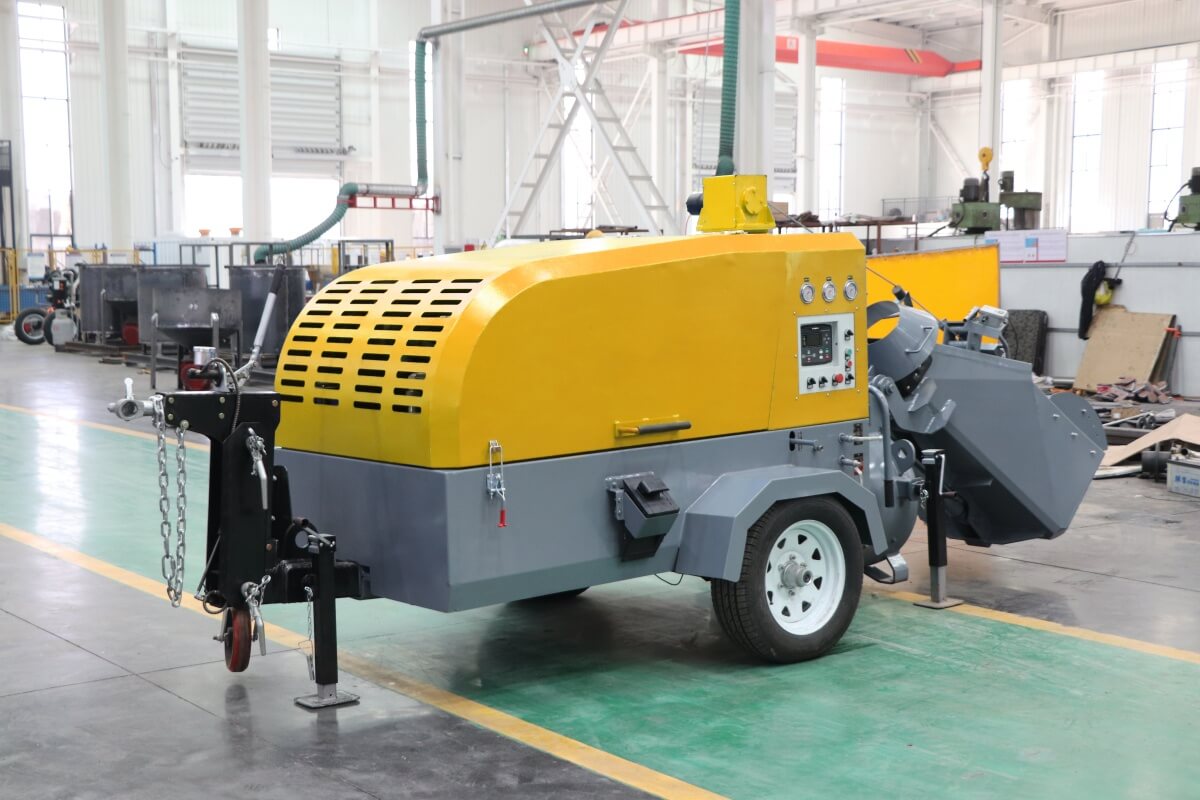 Flowing Self-Levelling Screed Mixer Pump