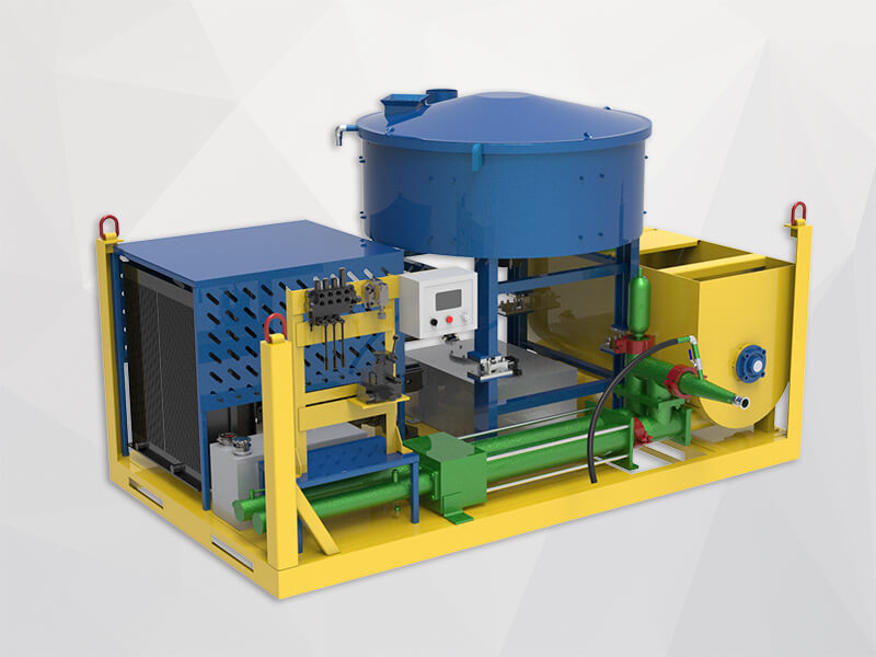 floor screeding mixing and pumping machine