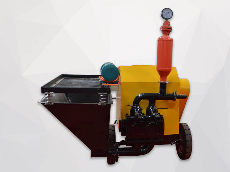 mortar plastering pump