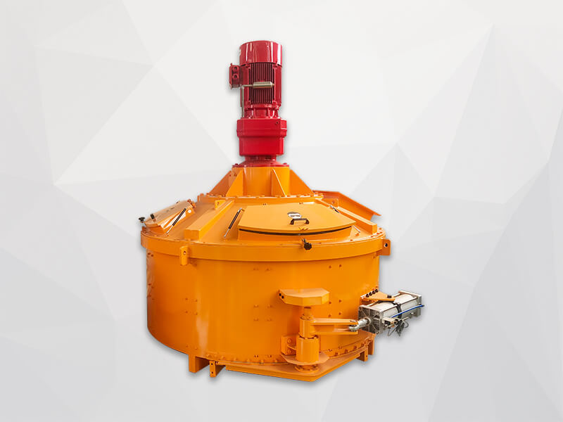 hydraulic discharge planetary concrete mixer
