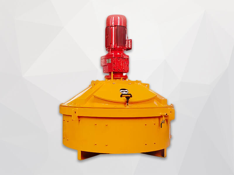 pneumatic discharge planetary concrete mixer