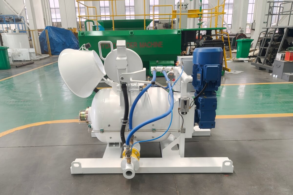 Pump for refractory concrete mixture