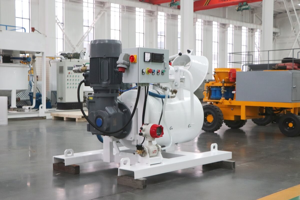 Refractory Pneumatic Mixing and Conveying Unit