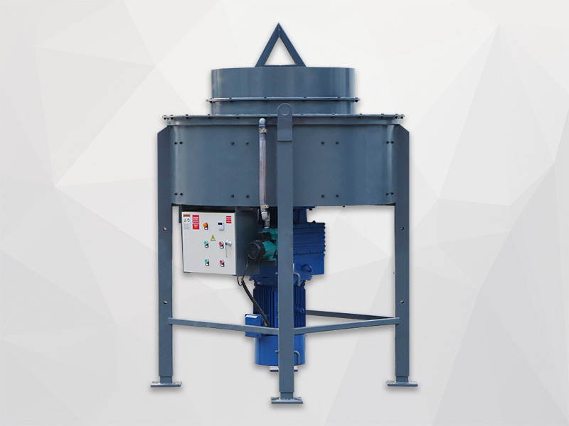 mixing refractory pan mixer