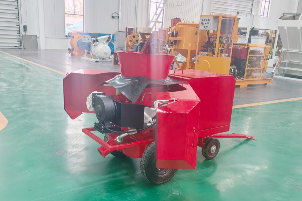 gunning machine for furnace kiln